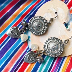 Brighton Jewelry - NWT Brighton “Courage” Earrings in Sterling Silver Brighton Jewelry - NWT Brighton “Courage” Earrings in Sterling Silver